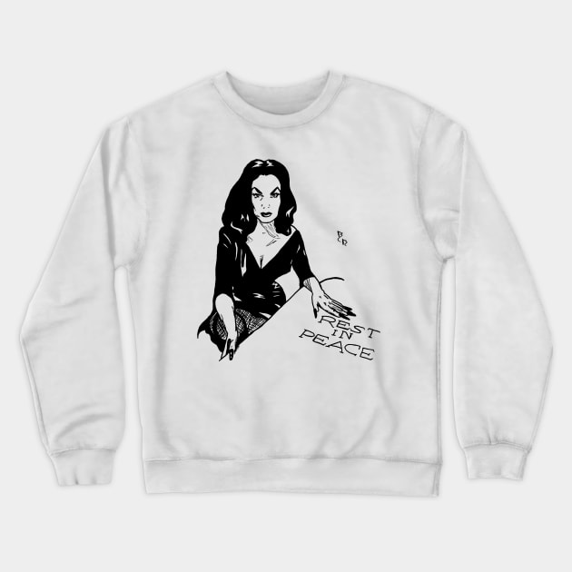 Vampira No.7 Crewneck Sweatshirt by TheBakedBanshee